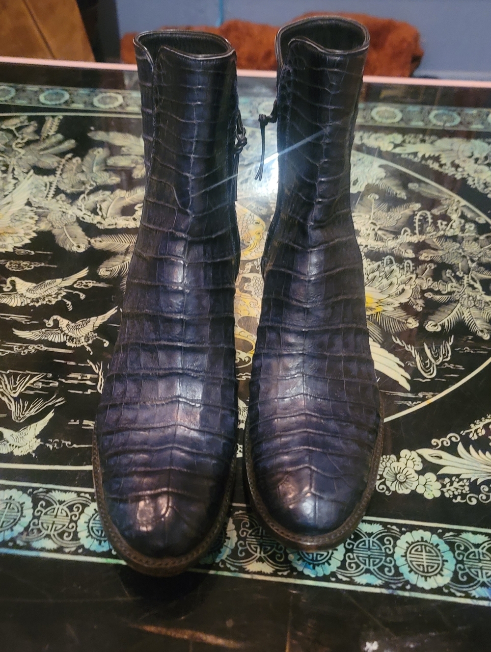STALLION BOOT COMPANY Caimon Cowboy Boots Empress Zorro